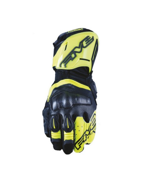 Guantes Five RFX WP Negro/Amarillo Fluo