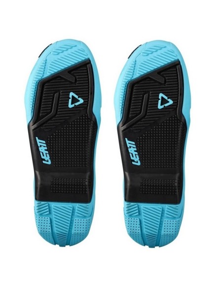 Pareja de Suelas Bota Leatt 4.5/5.5 Turquesa/Negro
