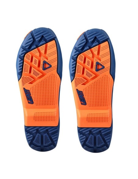 Pareja de Suelas Bota Leatt 4.5/5.5 Azul/Naranja