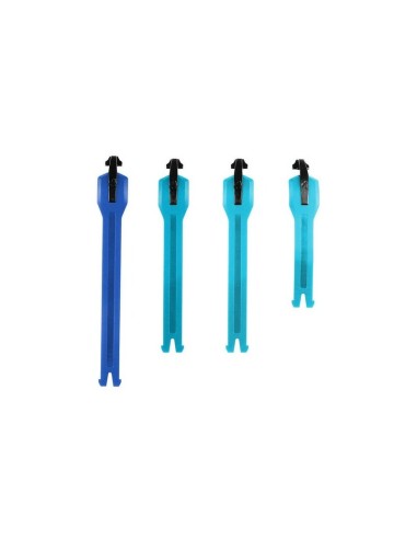 Kit Correas Botas Leatt 4.5 4 Unidades Azul