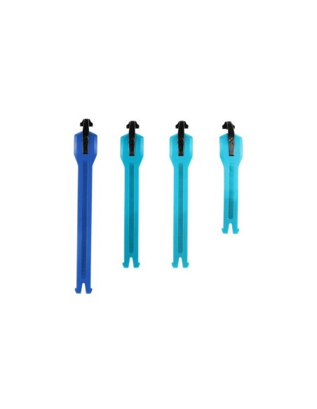 Kit Correas Botas Leatt 4.5 4 Unidades Azul