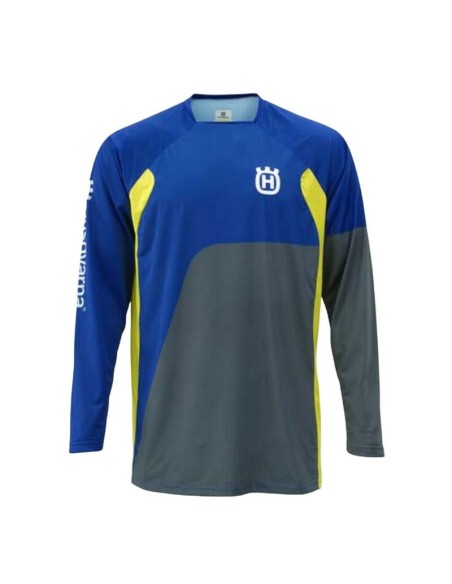 Jersey Husqvarna Authentic Azul/Gris