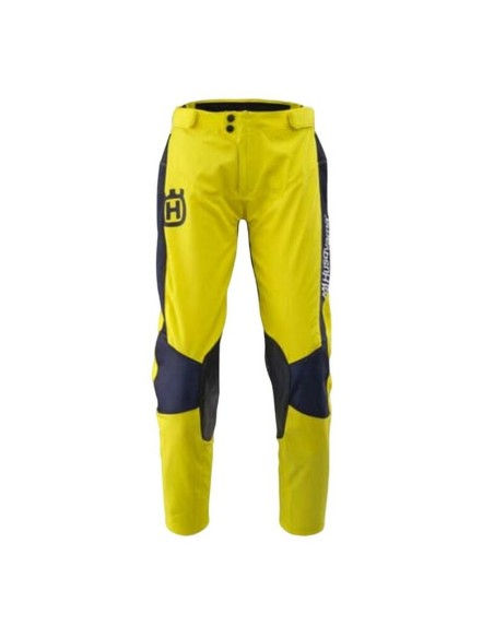 Pantalón Husqvarna Authentic Amarillo/Azul