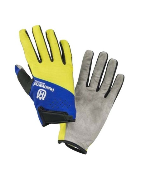 Guantes Husqvarna Authentic Azul/Amarillo