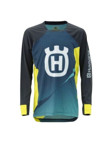 Jersey Infantil Husqvarna Railed Azul/Amarillo