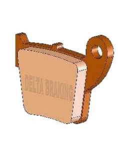 Pastillas de Freno Delta Traseras Honda CR 125 02-07 250 CRF 250 R/X 04-.. CRF 450 R 03-..