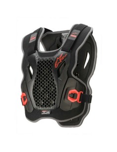 Peto Alpinestars Bionic Action Negro/Rojo