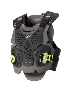 Peto Alpinestars A-4 Max Negro/Am.Fluor