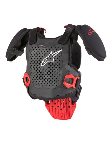 Peto Infantil Alpinestars A-5 V2 Negro/Rojo