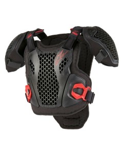 Peto Infantil Alpinestars Bionic Action Negro/Rojo