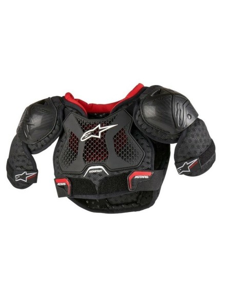 Peto Infantil Alpinestars Bionic Action Kickstart Negro/Rojo
