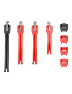 Kit Correas Botas Leatt 5.5 Rojo/Negro