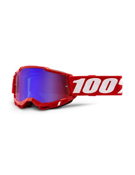 Gafas 100% Accuri 2 Lente Espejo Rojo Azul