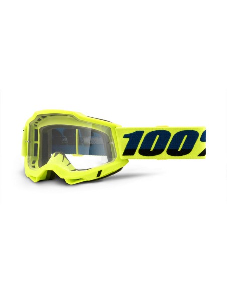 Gafas 100% Accuri 2 Enduro Moto Lente Transparente Amarillo