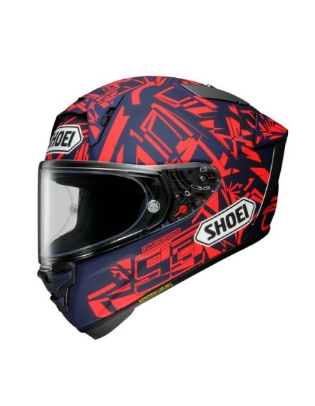 Casco Shoei X-SPR Pro Marquez Dazzle TC10 Rojo
