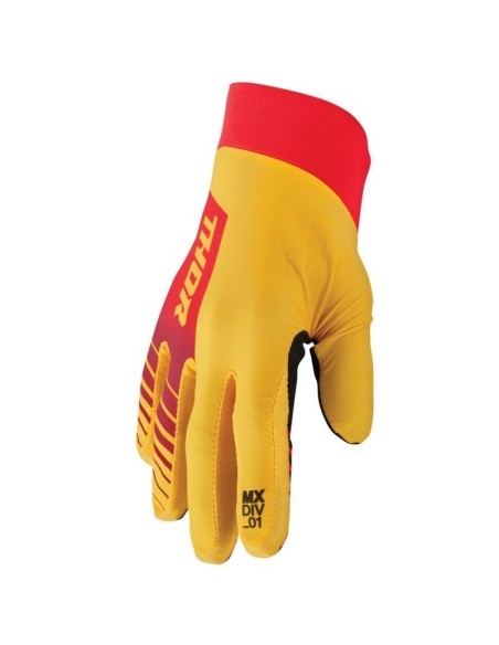 Guantes Thor Agile Analog Amarillo