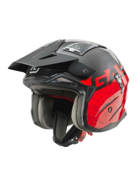 Casco Gas Gas Z4 Carbotech Rojo/Negro