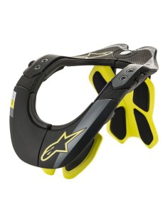 Collarín Alpinestars BNS Tech-2 Negro/Am.Fluor