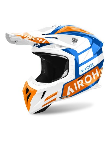 Casco Airoh Aviator Ace 2 Sake Gloss Naranja