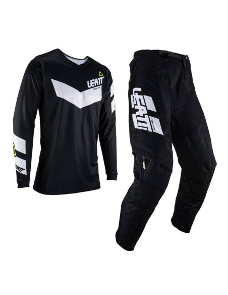 Kit Jersey y Pantalón Leatt Moto 3.5 Negro