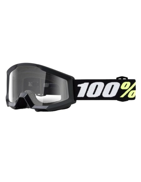 Gafas Infantiles Mini 100% Strata Lente Transparente Negro