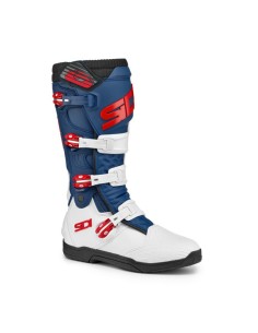 Botas Sidi X-Power SC Blanco/Azul/Rojo
