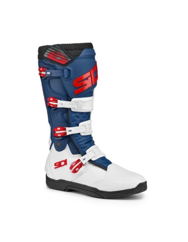 Botas Sidi X-Power SC Blanco/Azul/Rojo
