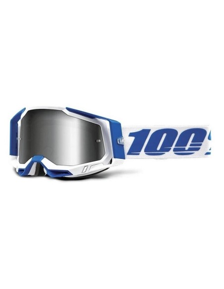Gafas 100% Racecraft 2 Lente Espejo Plata