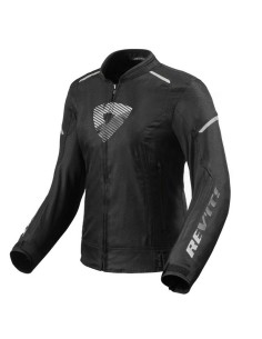 Chaqueta Mujer Rev'it Sprint H2O Negro/Blanco