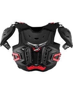 Peto Infantil Leatt 4.5 Pro Negro/Rojo