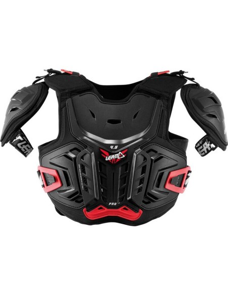 Peto Infantil Leatt 4.5 Pro Negro/Rojo