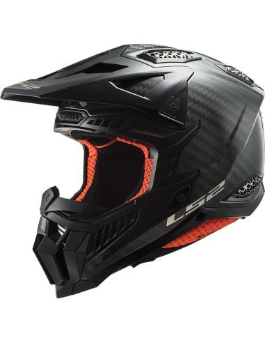 Casco LS2 MX703 C X-Force Solid Negro