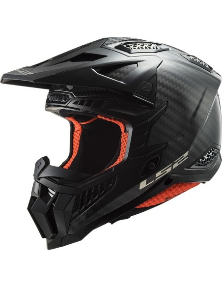 Casco LS2 MX703 C X-Force Solid Negro