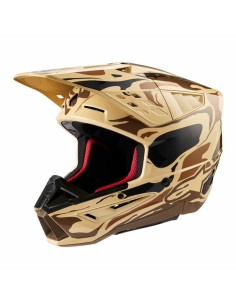 Casco Alpinestars S-M5 Mineral Marrón