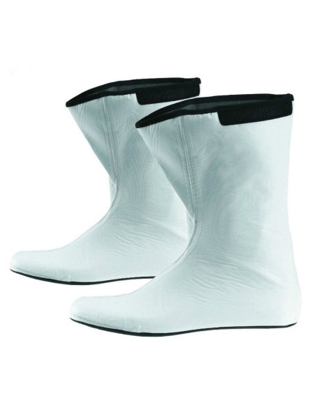 Pareja Botines Interiores Forma Blanco Blanco