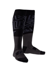 Calcetines Largos Leatt Moto Negro