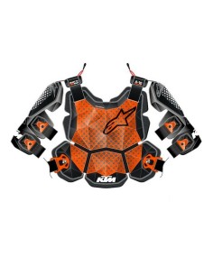 Peto KTM A-10 V2 Negro/Naranja