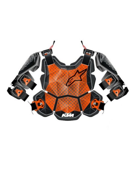 Peto KTM A-10 V2 Negro/Naranja