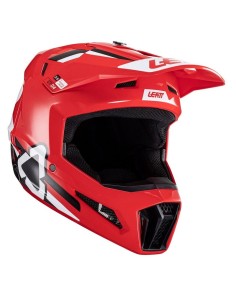 Casco Infantil con Gafas Leatt Moto 3.5 V24 Rojo