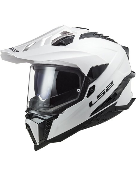 Casco LS2 MX701 Explorer Solid Blanco