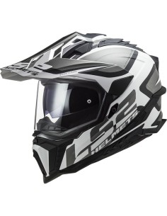 Casco LS2 MX701 Explorer Alter Negro/Blanco