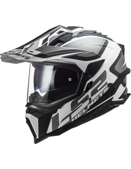Casco LS2 MX701 Explorer Alter Negro/Blanco