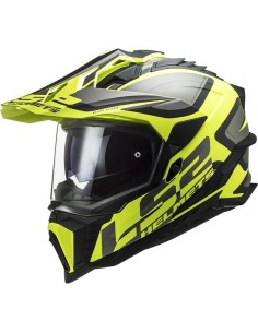 Casco LS2 MX701 Explorer Alter Negro/Amarillo