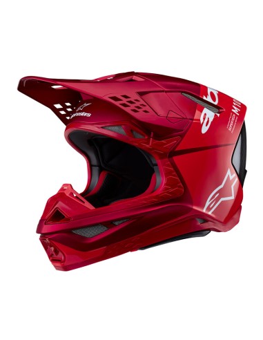Casco Alpinestars Supertech M10 Flood Rojo