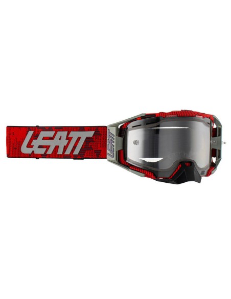 Gafas Leatt Velocity 6.5 Enduro JW22 Tranparente 83% Rojo
