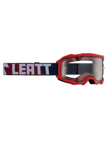 Gafas Leatt Velocity 4.5 Tranparente 83% Rojo/Azul