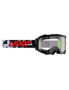 Gafas Leatt Velocity 4.5 Tranparente 83% Blanco/Negro