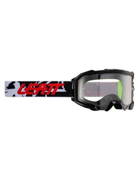 Gafas Leatt Velocity 4.5 Tranparente 83% Blanco/Negro