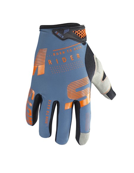 Guantes Mots Rider 5 Azul/Naranja