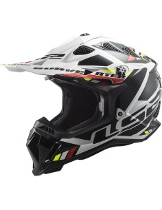 Casco LS2 MX700 Subverter EVO Stomp Blanco/Negro